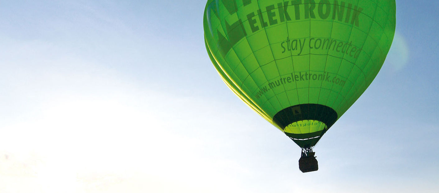 El globo aerostático de Murrelektronik